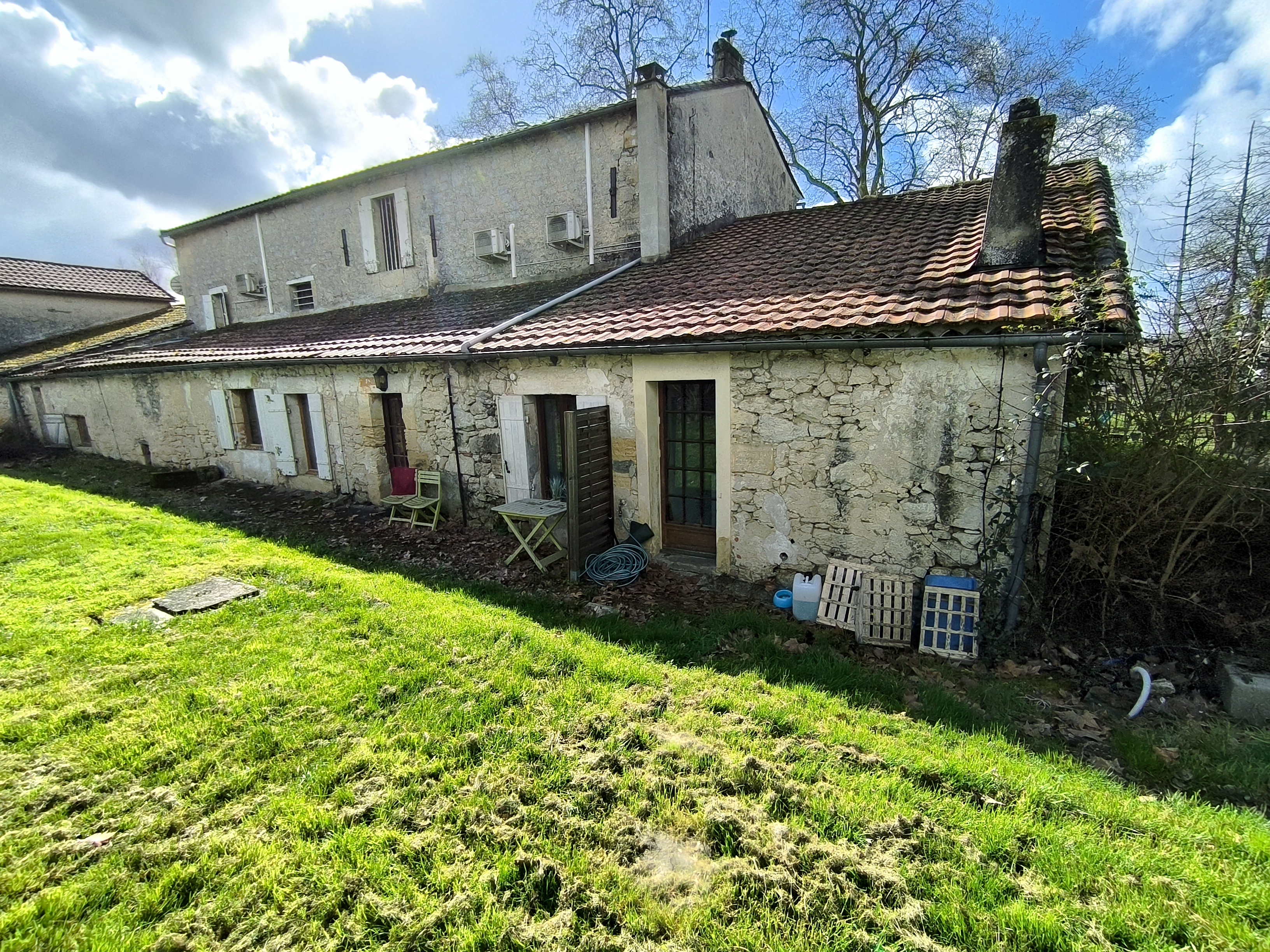 Arrière du château